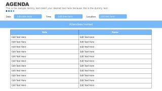 Contents of Project Management Pack 