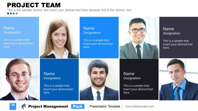 Team Portfolio PowerPoint Template