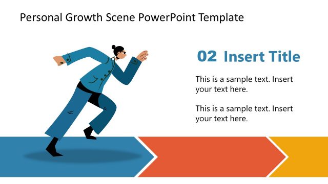 Step 2 Personal Growth PowerPoint Diagram