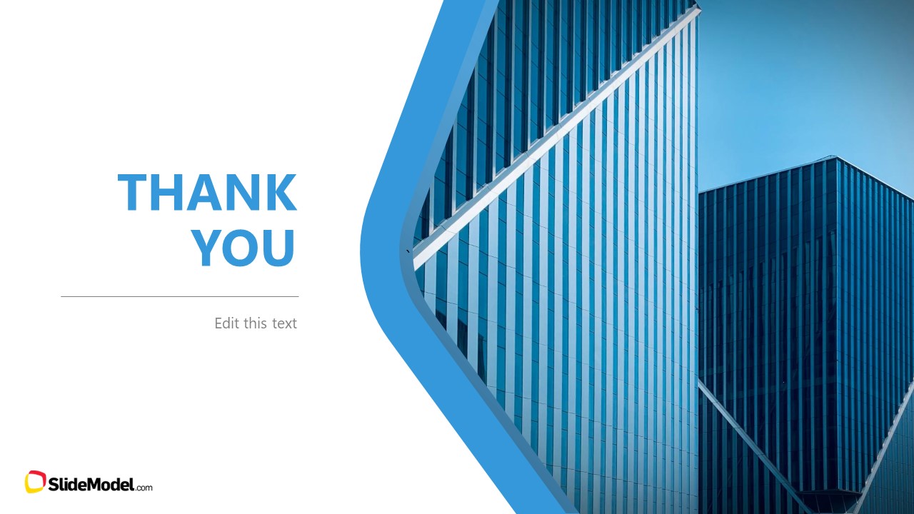 Business Template Deck Thank You