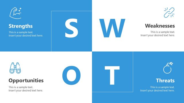 SWOT Analysis Minimal Design Template