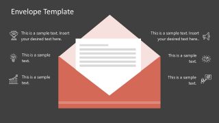 Envelope Message Animated Template 