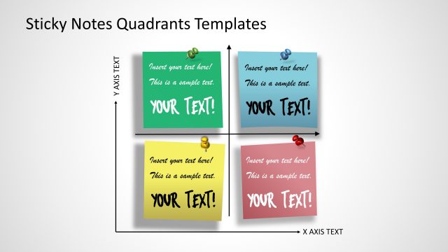 Sticky Notes Quadrants Template