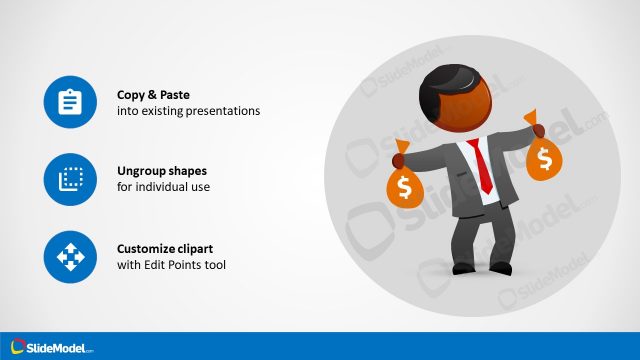 Editable Malcolm Character PPT Vector Image