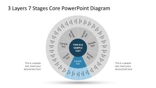 Circular PPT Diagram Template for PowerPoint 