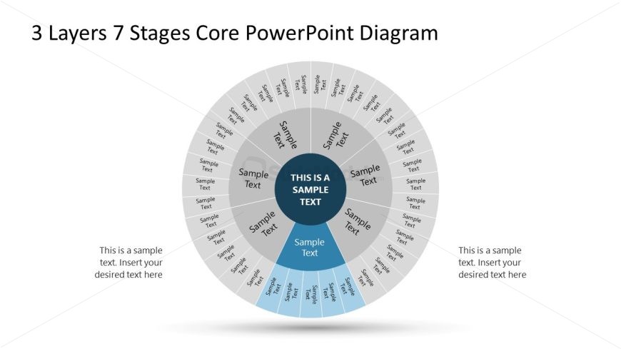 Circular PPT Diagram Template for PowerPoint