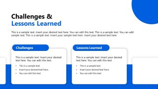 Editable Stabilization Report PPT Template