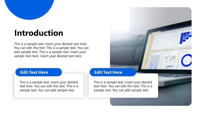 Introduction Slide – Stabilization Report PPT Template