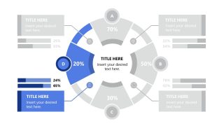 Customizable 4-Step Diagram Template 