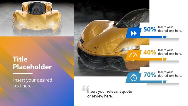 Percentage Data Presentation Slide