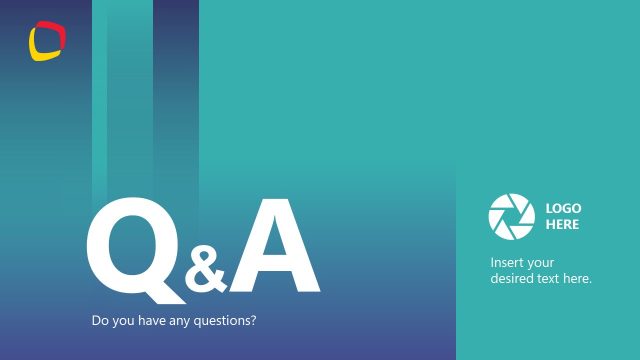 Q&A Slide PowerPoint Template