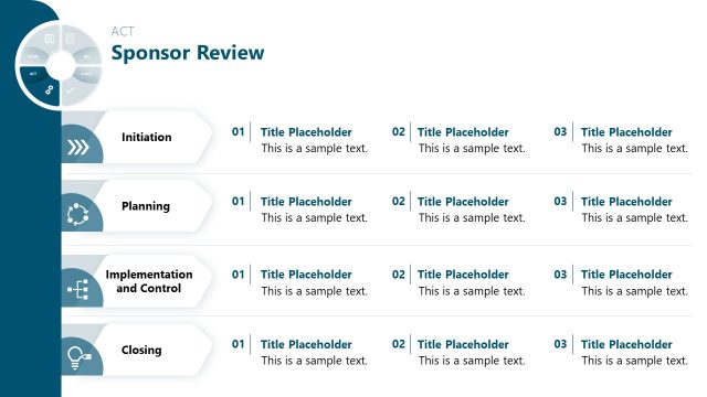 Sponsor Review PowerPoint Slide