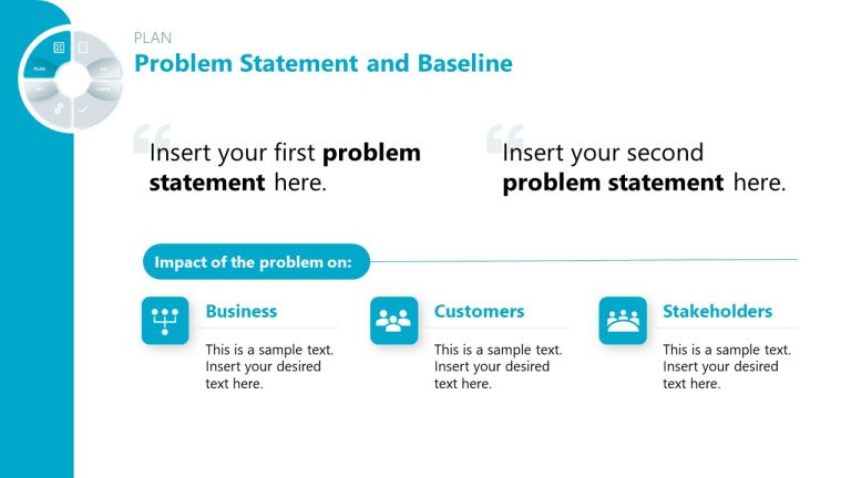 Problem Statement and Baseline Slide - SlideModel