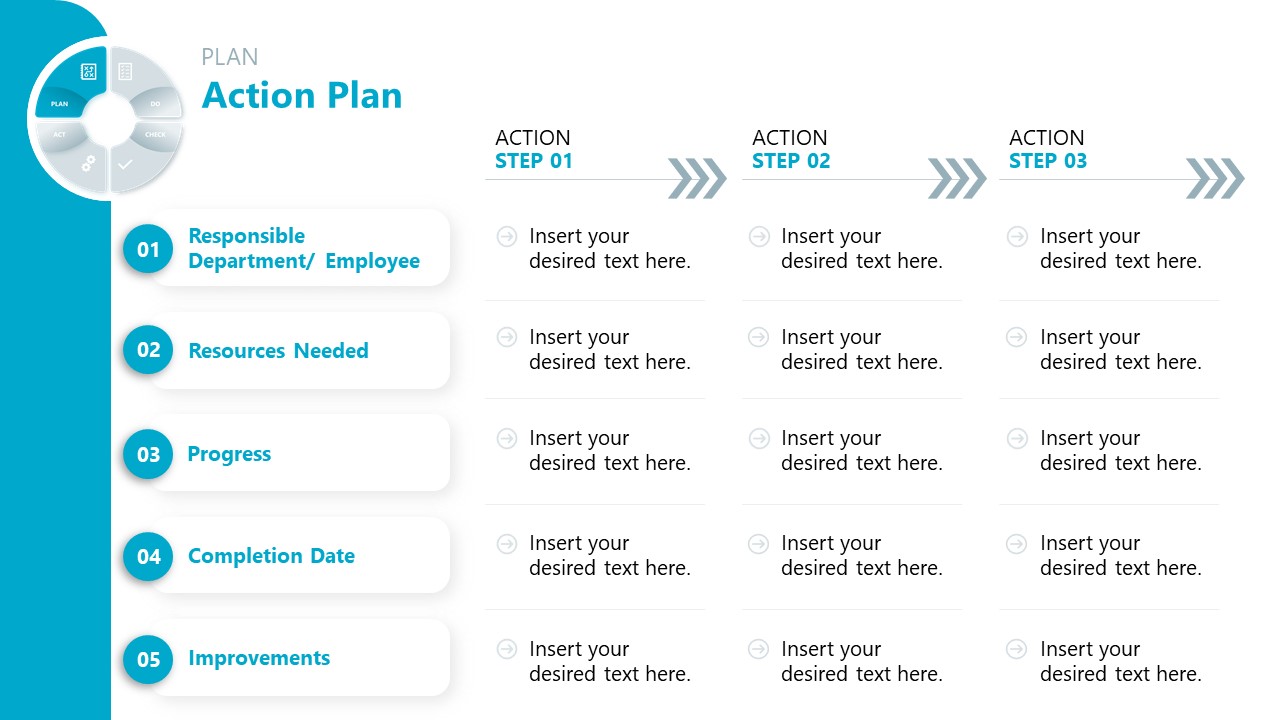 PDCA PowerPoint Template