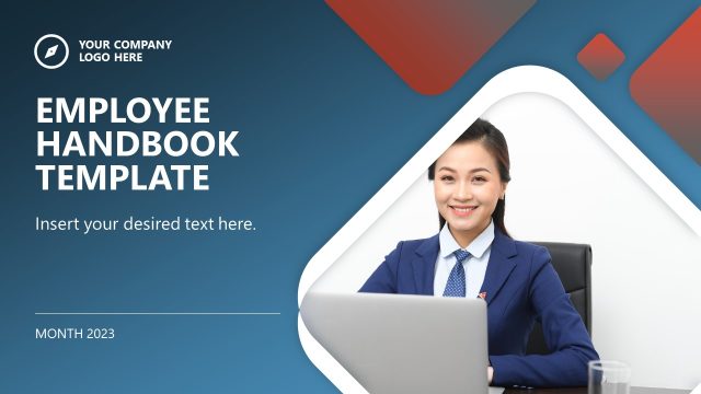 Company Employee Handbook PowerPoint Template