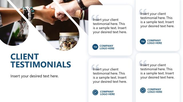 Client Testimonials Presentation – Company Profile Template