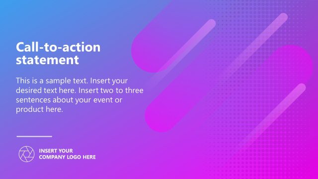 CTA Statement Slide – Sponsorship Pitch Deck Template