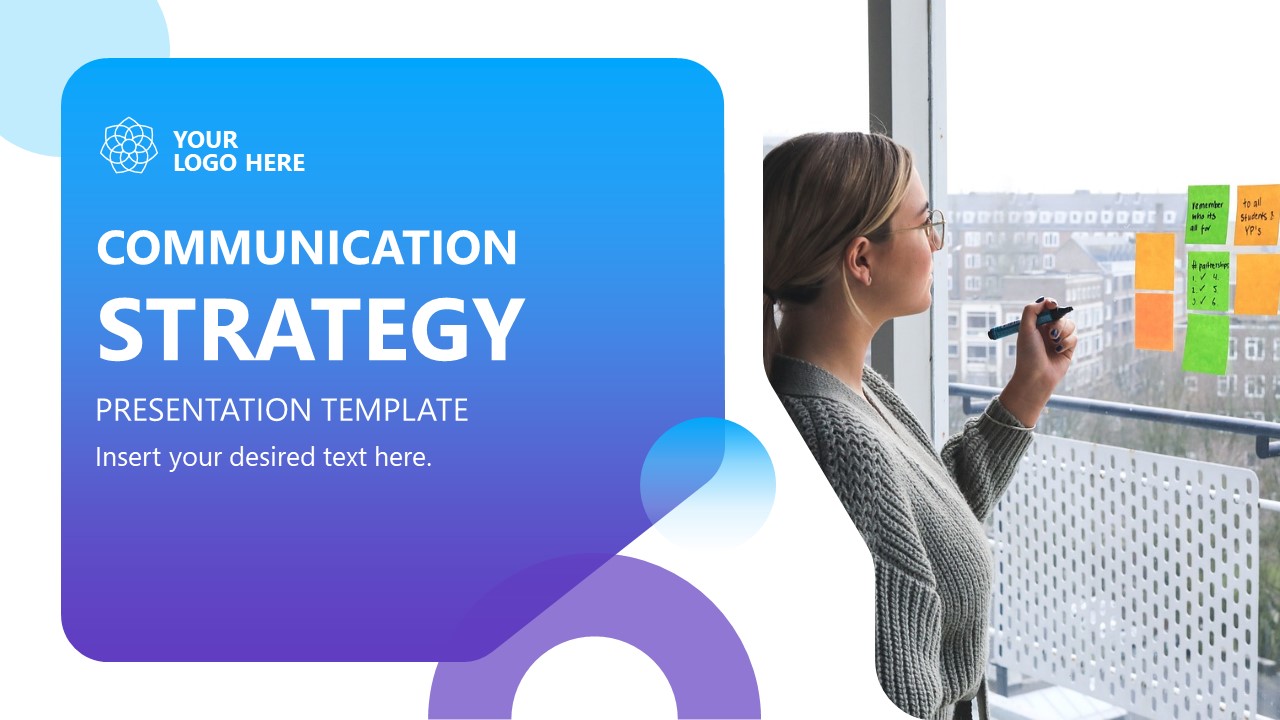 Communication Strategy PPT Presentation Template 