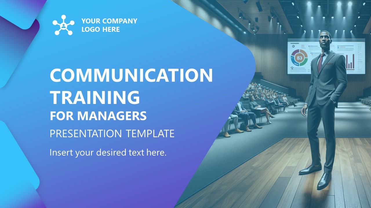 Editable Communication Training PPT Template 