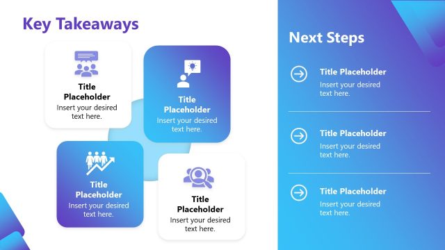 Key Takeaways Slide for Communication Presentation