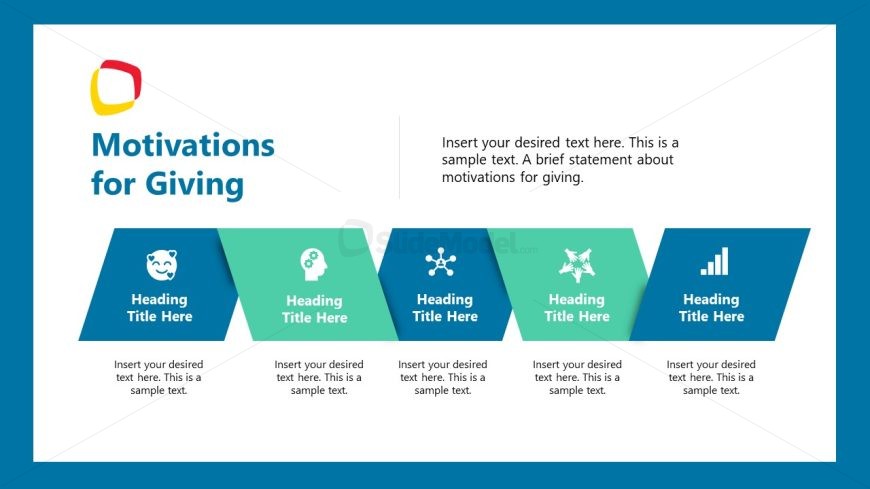 Customizable Philanthropy Template for Presentation 