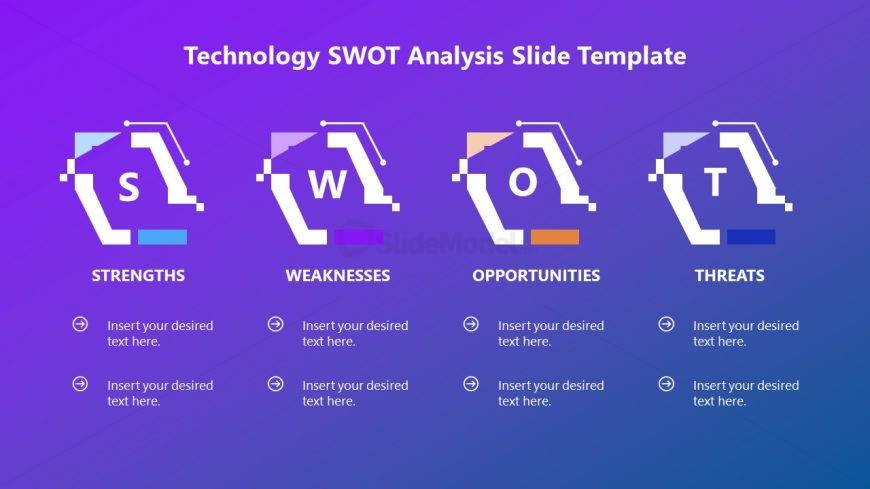 Creative Technology SWOT PowerPoint Template