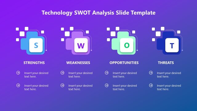 Technology SWOT Presentation Slide Template