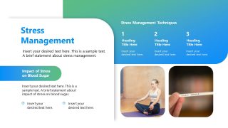 Presentation Slide for Diabetes & Stress Management