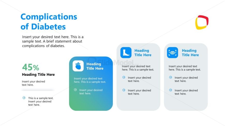 PPT Slide for Complications of Diabetes Presentation