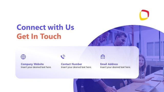 Connect with Us Slide – Affiliate Marketing Proposal Slide