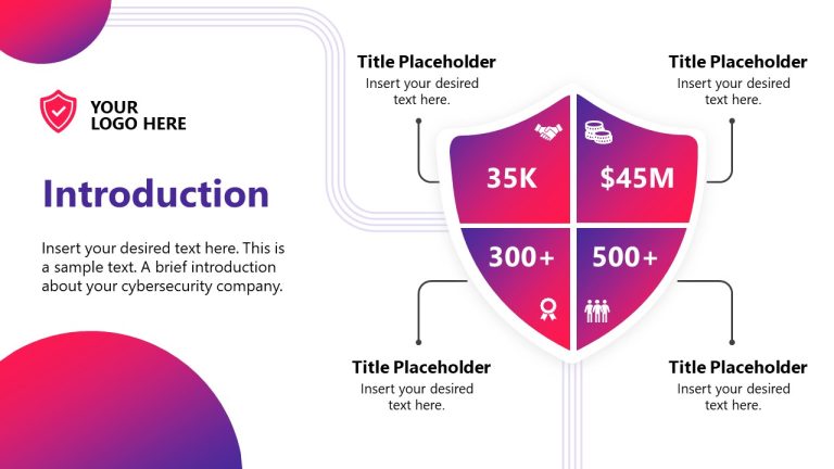Introduction Slide - Cybersecurity Template - SlideModel
