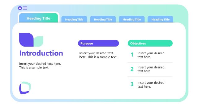 Course Introduction Slide – Storyline Course PowerPoint Template