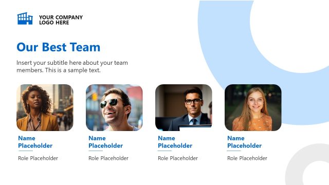 Customizable Company Profile PPT Template