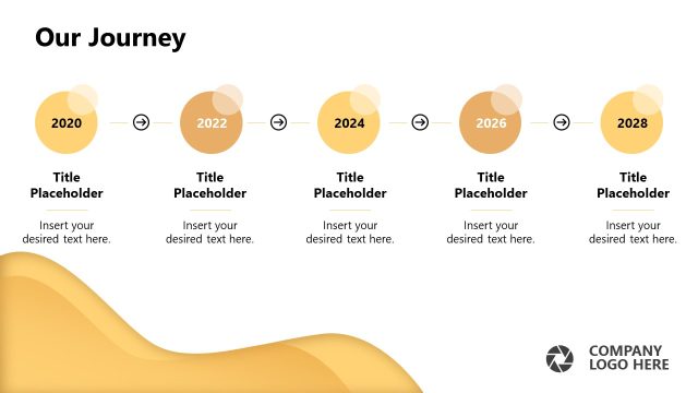Our Journey PowerPoint Slide