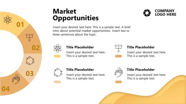 Market Opportunities Slide for Business Marketing Presentation