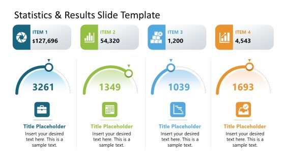 Statistics & Results PowerPoint Template