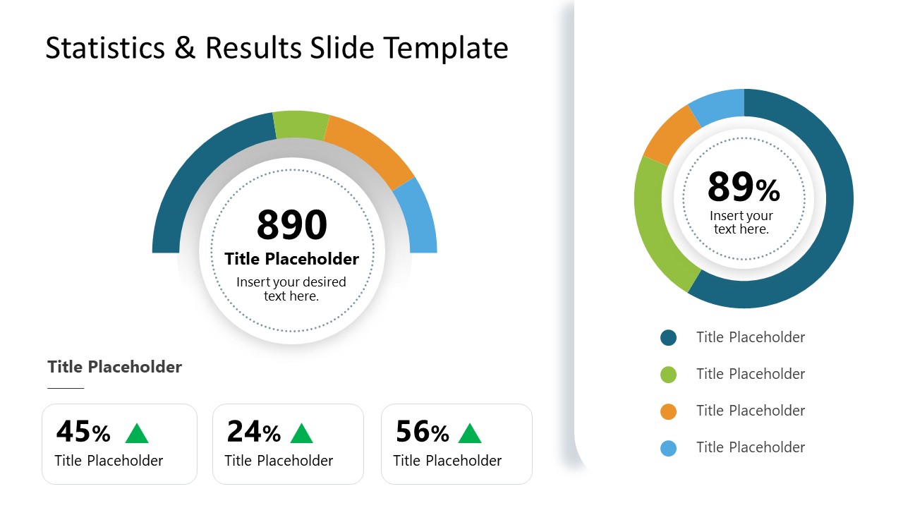 Statistics & Results PowerPoint Template