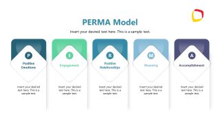 PERMA Model Presentation PPT Slide