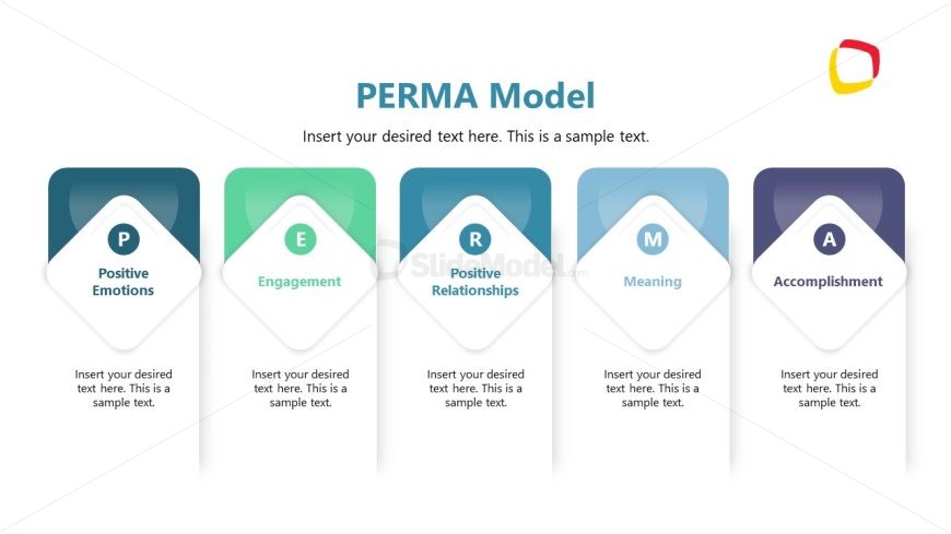 PERMA Model Presentation PPT Slide