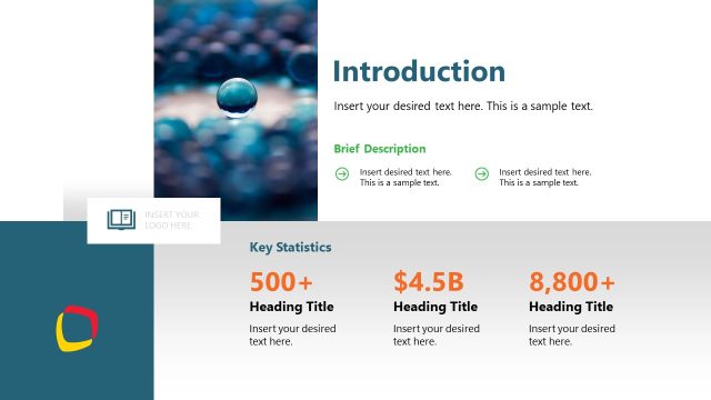 Editable Introduction Presentation Slide