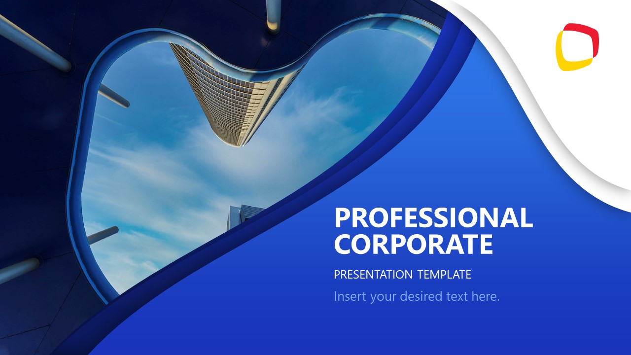 PPT Template for Professional Corporate Presentation 