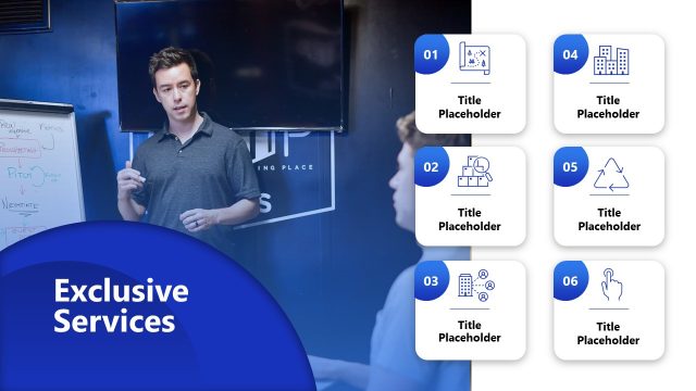 Exclusive Services Slide for Presentation