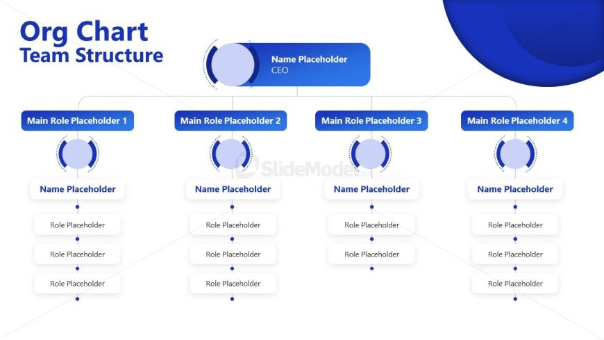 Team Structure Slide - Professional Corporate Template 