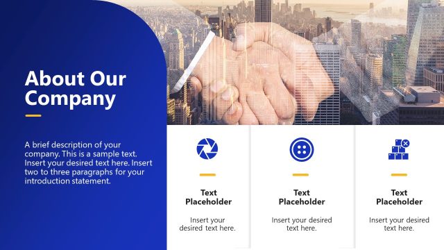 Professional Corporate Presentation Slide