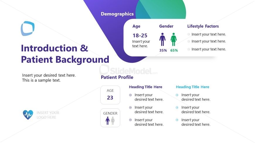 Cardiology Case Study Template for Presentation