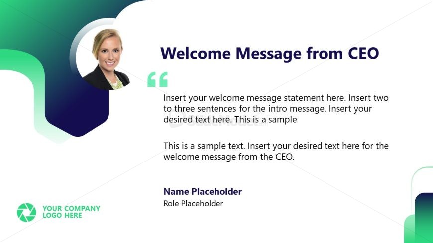Presentation Template for Professional Pitch Deck 