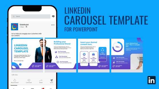 Personal Branding LinkedIn Carousel PowerPoint Template