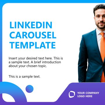 Cover Slide – Personal Branding LinkedIn Carousel Template