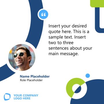 Company LinkedIn Carousel PPT Template