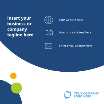 Company LinkedIn Carousel Template for Presentation